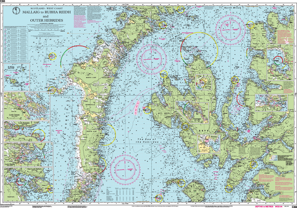 Imray C66 Mallaig to Rudha Reidh and Outer Hebrides