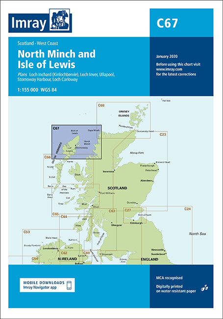 Imray C67 North Minch and Isle of Lewis