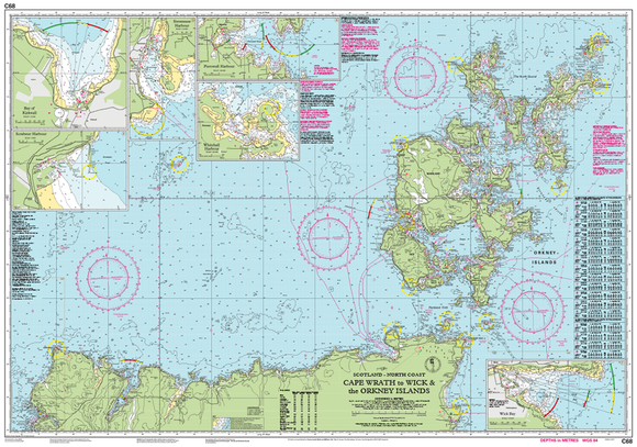 Imray C68 Cape Wrath to Wick and the Orkney Islands