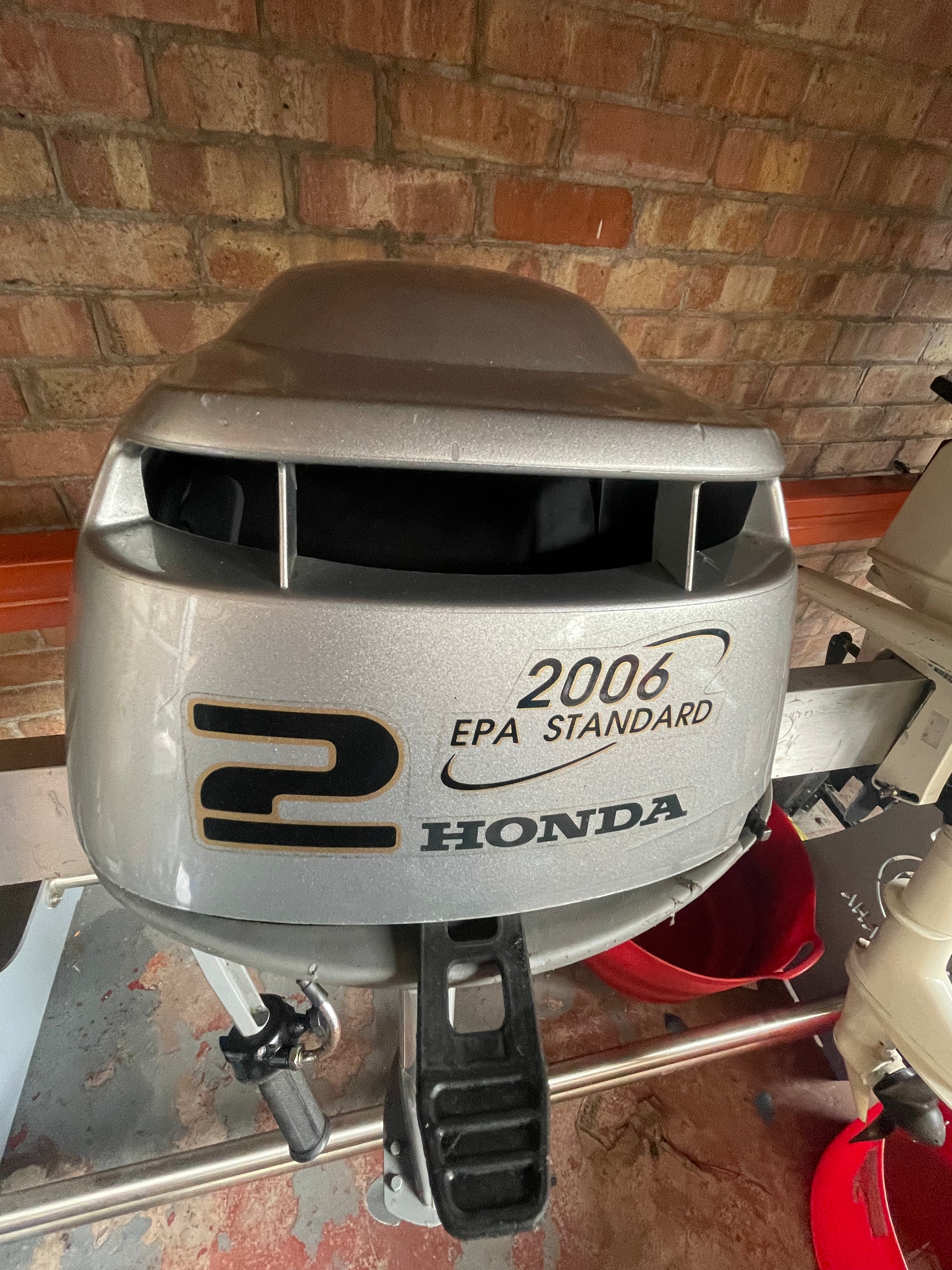 Waveline Super Light Boat Slatted-210cm (Approved Used) & Honda 2.3HP Outboard Package