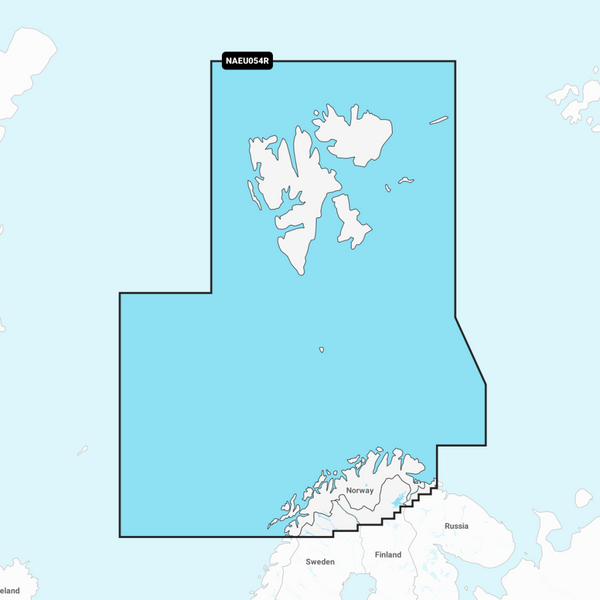 Navionics®+ - Norway, Vestfjorden to Svalbard NAEU054R microSD™/SD™