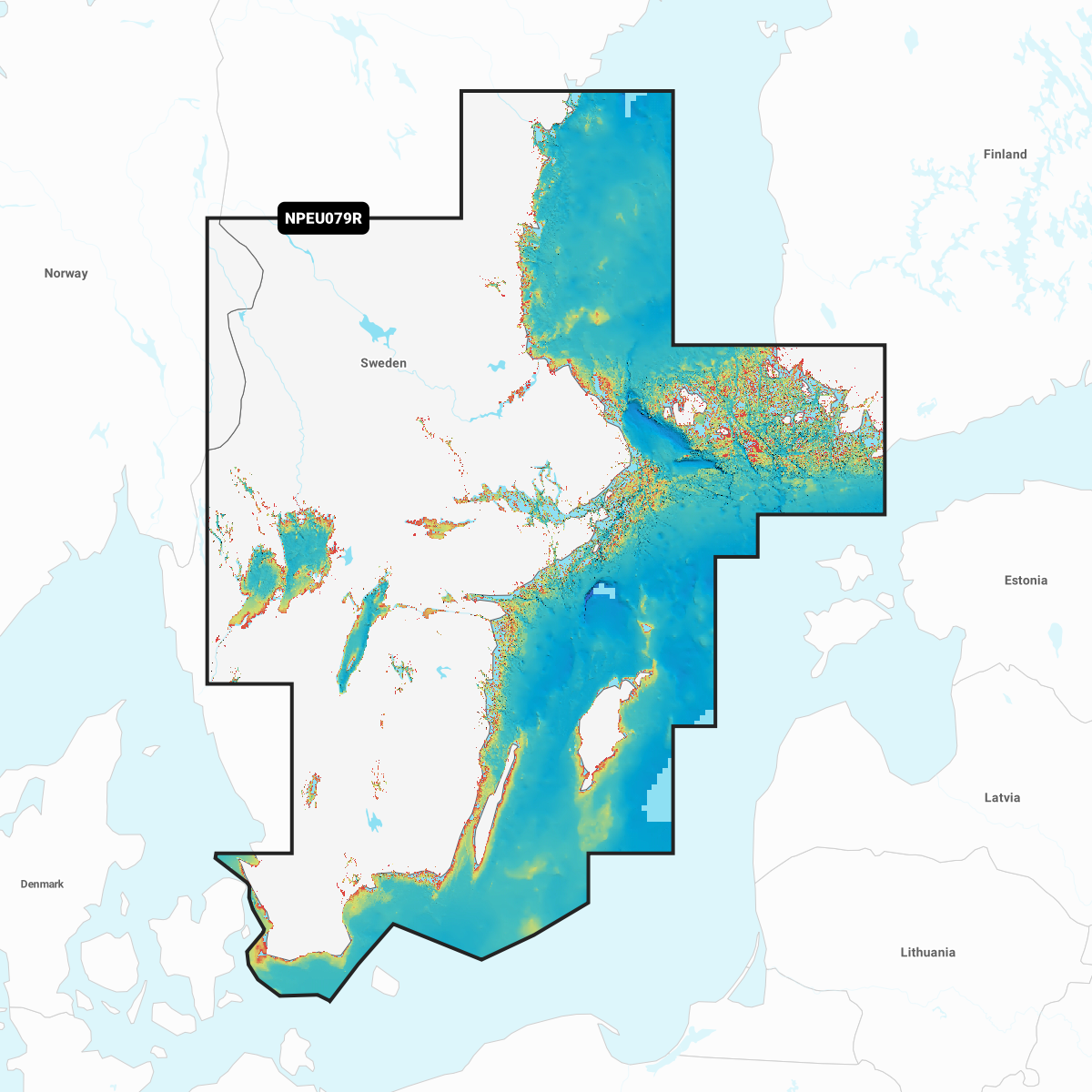 Navionics Platinum+™ Sweden, Southeast NPEU079R microSD™/SD™