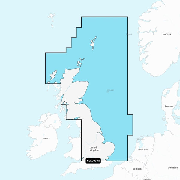 Navionics+™ Marine Charts - Great Britain, Northeast Coast NSEU003R