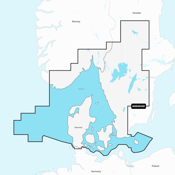 Navionics+™ Oslo to Trelleborg NSEU042R microSD™/SD™