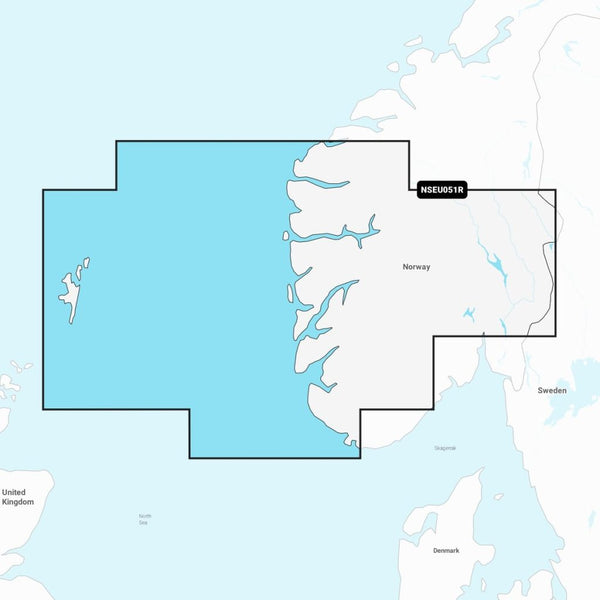 Navionics+™ Norway, Lista to Sognefjord NSEU051R microSD™/SD™