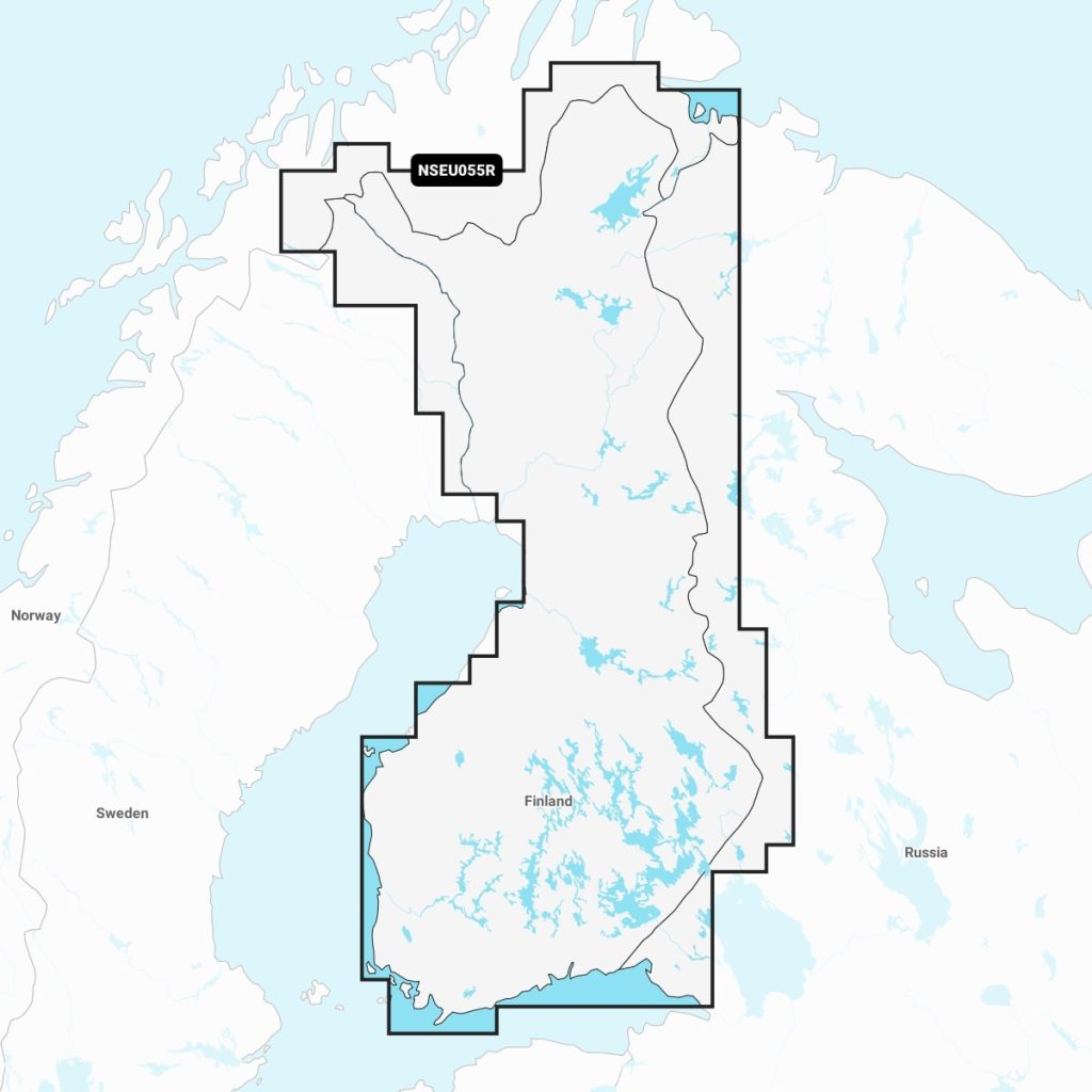 Garmin Navionics+™ Marine charts - Finland, Lakes & Rivers – Inland Charts NSEU055R
