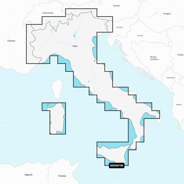 Navionics+™ Italy, Lakes & Rivers NSEU073R microSD™/SD™