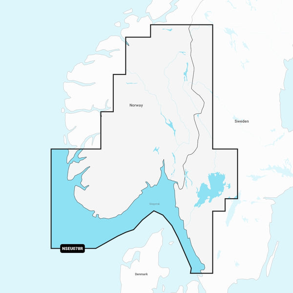 Navionics+™ Oslo, Skagerrak & Haugesund NSEU078R microSD™/SD™