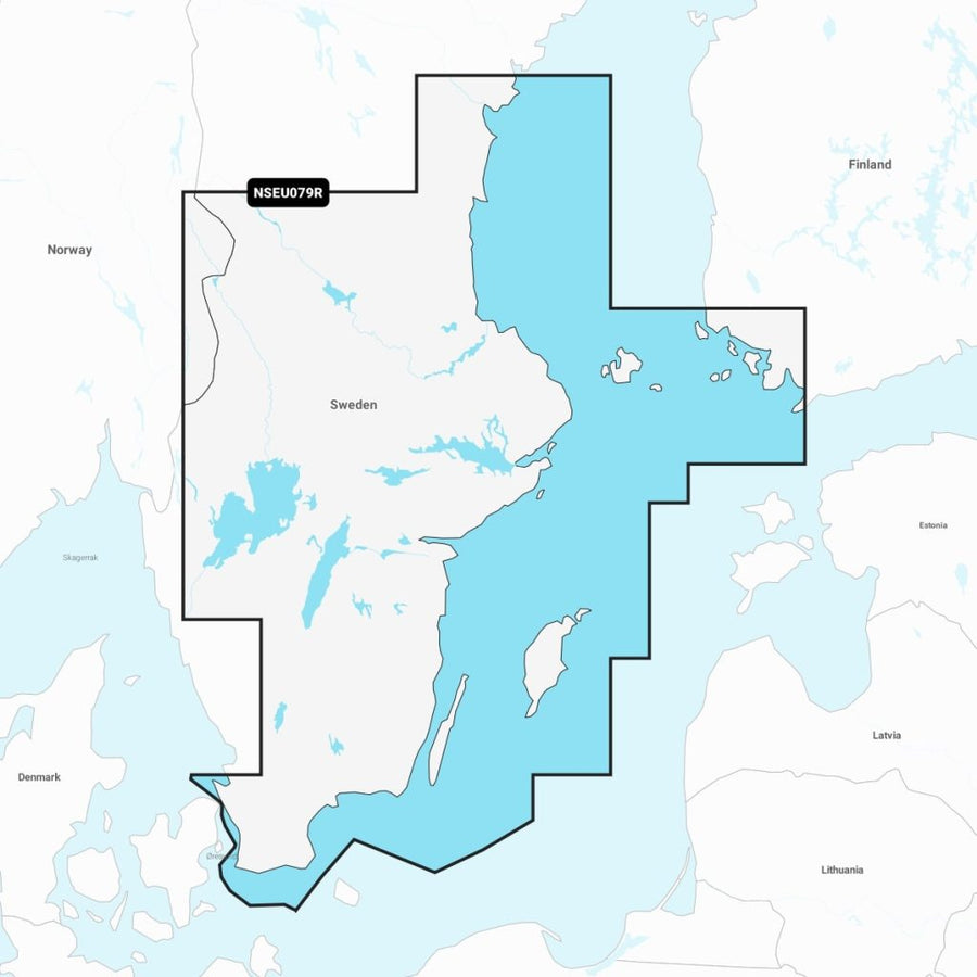 Navionics+™ –Sweden, Southeast NSEU079R microSD™/SD™