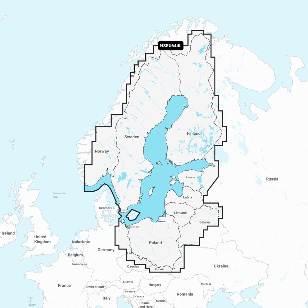 Navionics+™ -  Baltic Sea Map