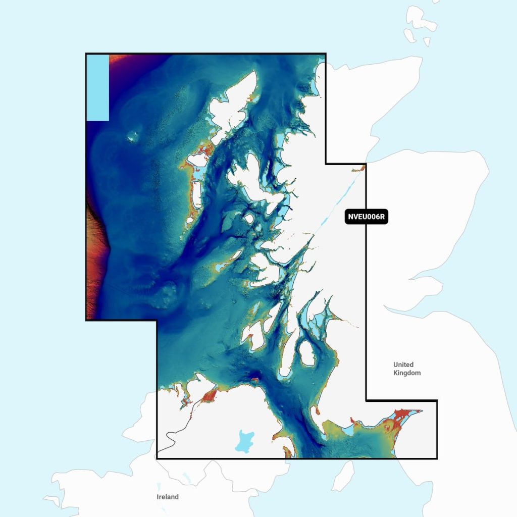 Navionics Vision+™ - Scotland, West Coast NVEU006R microSD™/SD™