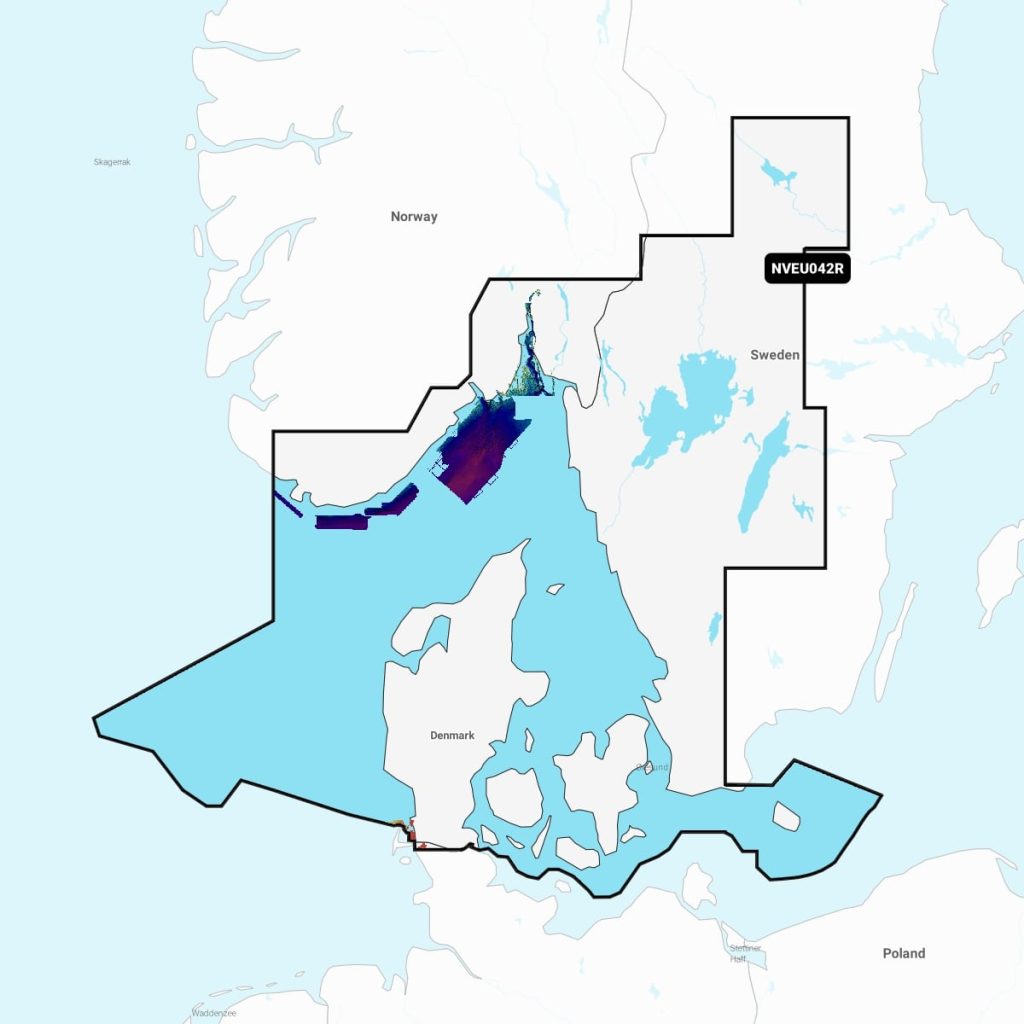 Navionics Vision+™ - Oslo to Trelleborg NVEU042R microSD™/SD™