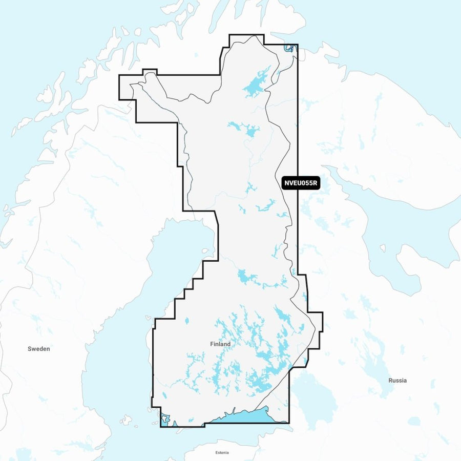Navionics Vision+ - Finland, Lakes & Rivers – Inland Chart NVEU055RmicroSD™/SD™