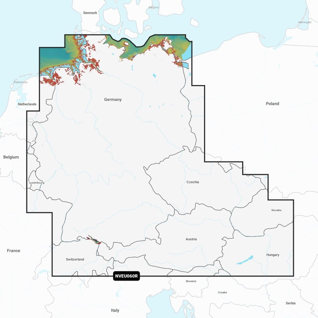Navionics Vision+™ - Germany, Lakes & Rivers NVEU060R microSD™/SD™