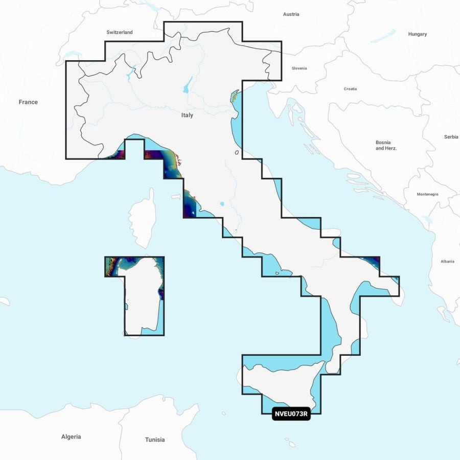 Navionics Vision+™ - Italy, Lakes & Rivers NVEU073R microSD™/SD™