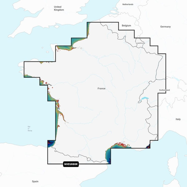 Navionics Vision+™ - France, Lakes & Rivers NVEU080R microSD™/SD™