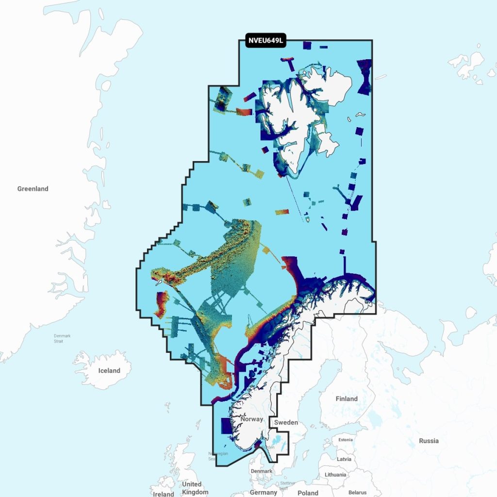 Navionics Vision+™  - Norway NVEU649L microSD™/SD™
