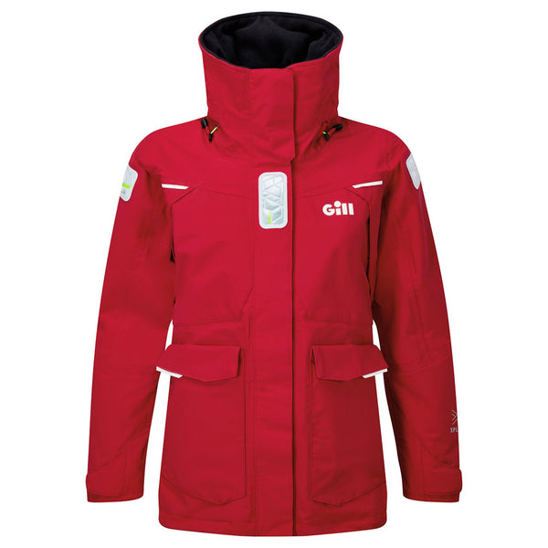 Gill Womens OS2 Offshore Jacket Red