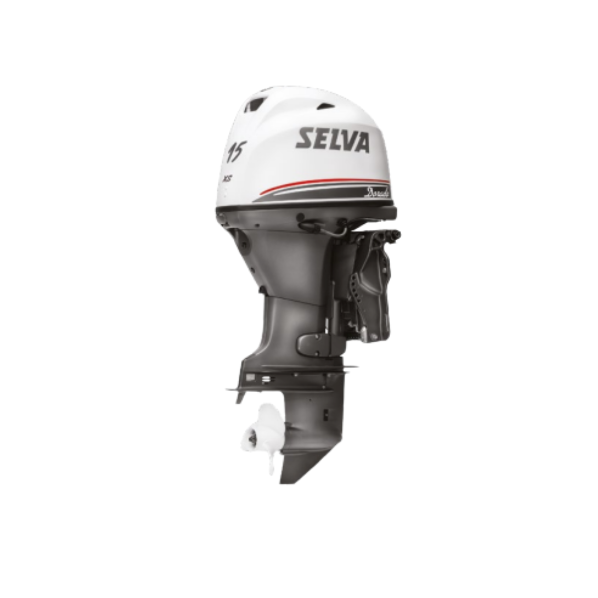 Selva Dorado 15XS 4-Stroke Outboard Engine – Long Shaft, Electric Start with Power Tilt, Remote Control Option