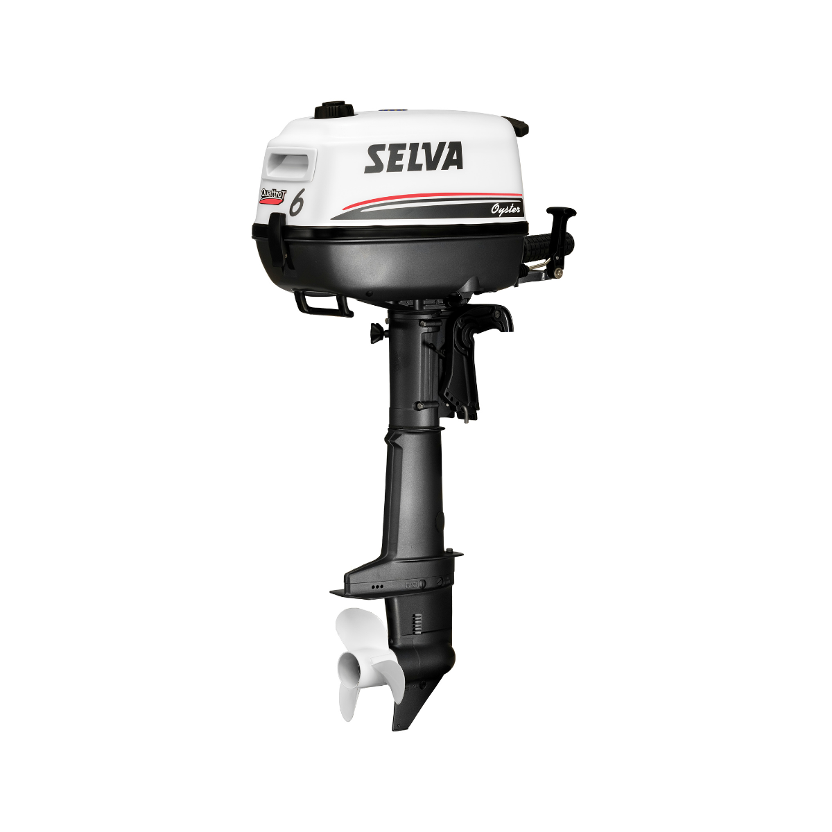 Selva Oyster 6HP Big Foot Sail 4-Stroke Outboard Engine – Extra Long Shaft, Manual & Electric Start