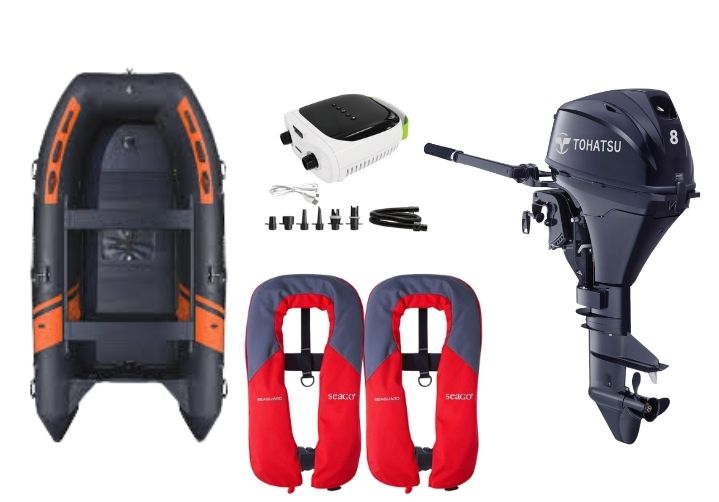 365 Carbon pro & 8HP Tohatsu