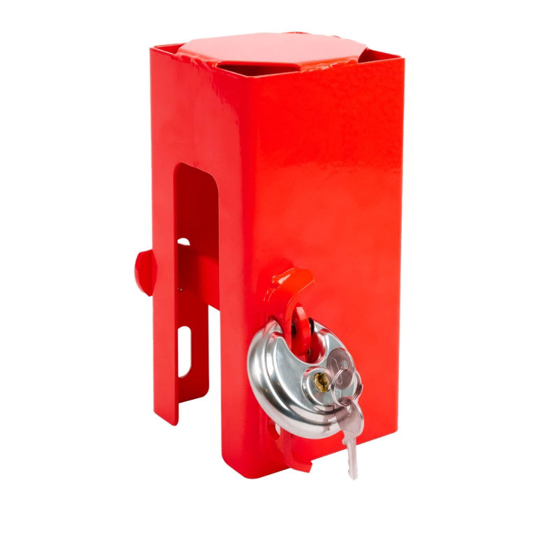 Streetwize 110 x 110 Red Coupling Lock – Heavy Duty Caravan & Trailer Security Lock