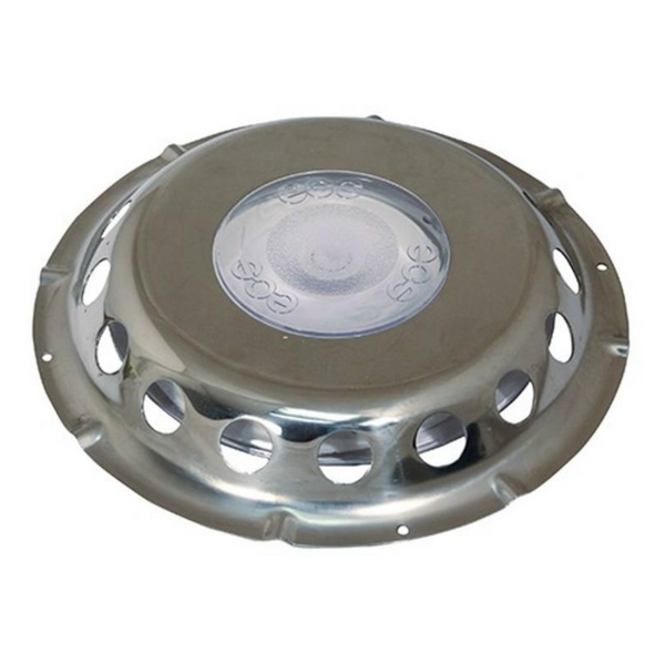 Aquafax ECS Ventalite Clear Roof Vent with Stainless Steel Cover