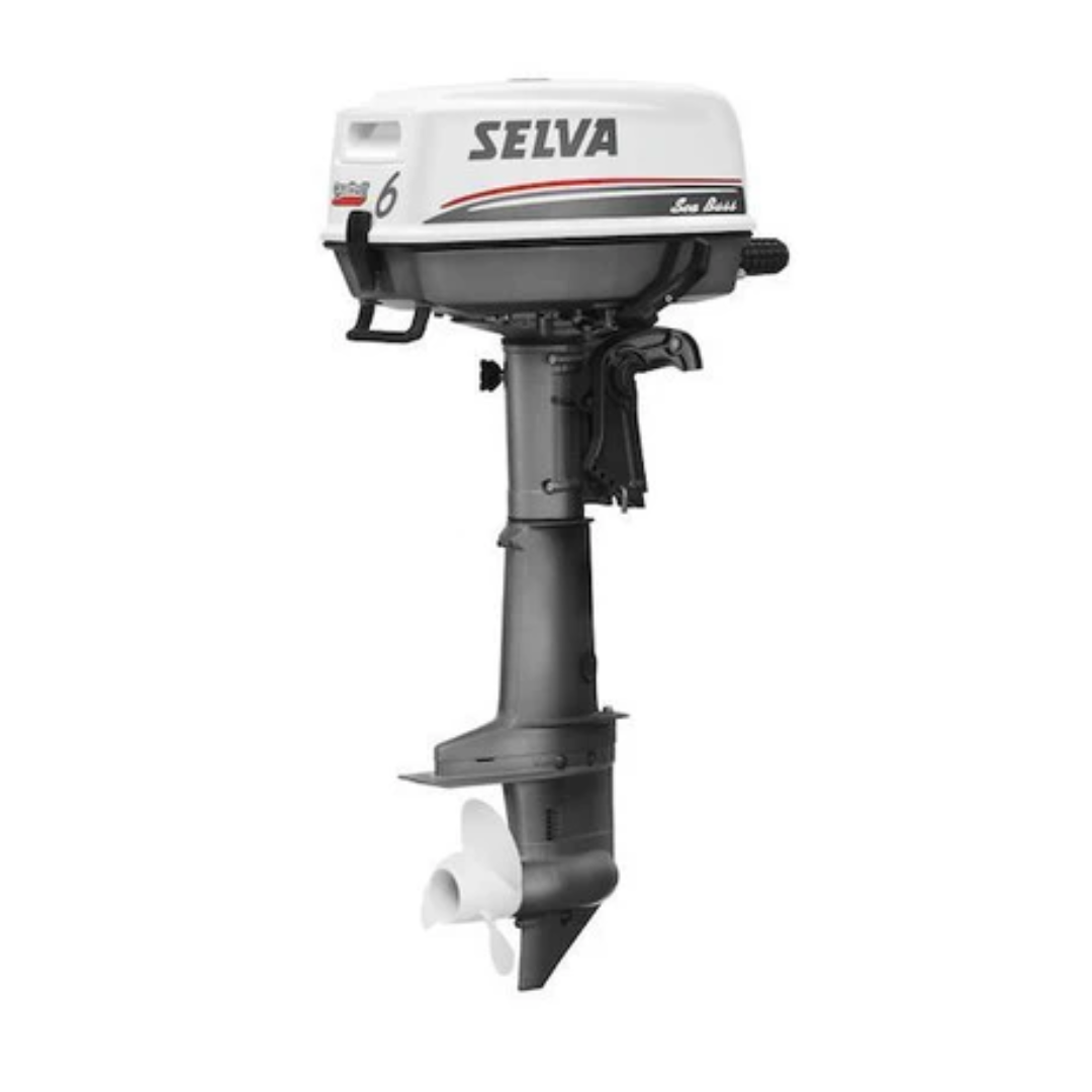 Selva Sea Bass 6HP 4-Stroke Outboard Engine Long shaft