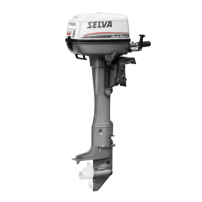 Selva Black Bass Big Foot Sail 8HP 4-Stroke Outboard Engine Extra Long shaft