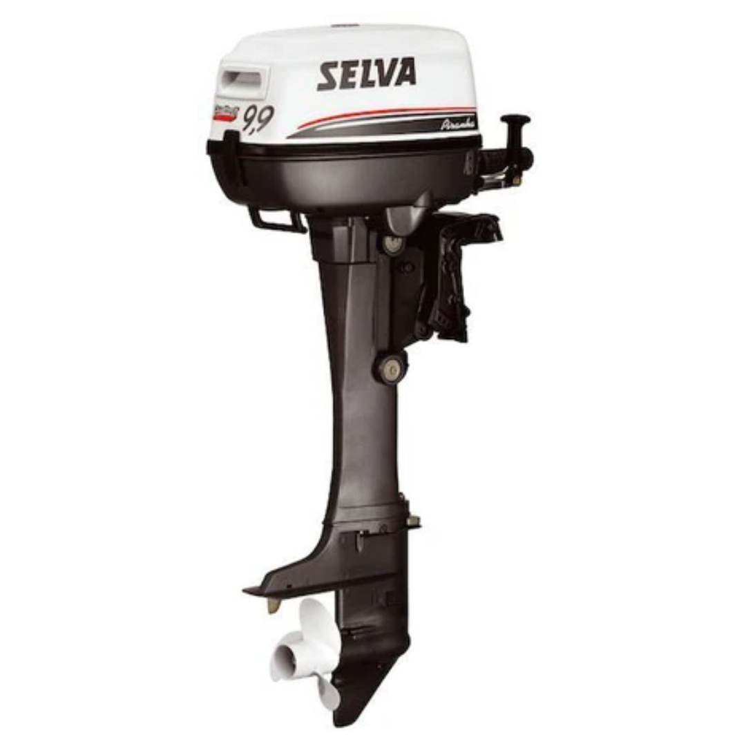 Selva Piranha 9.9HP 4-Stroke Outboard Engine Range – Manual & Electric Start, Short & Long Shaft