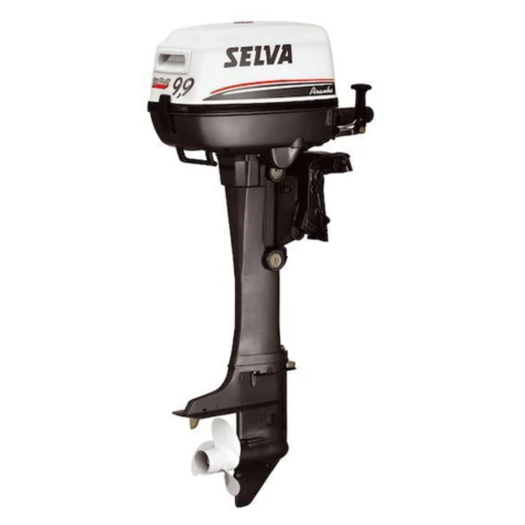 Selva Piranha Sail 9.9HP 4-Stroke Outboard Engine Extra Long shaft