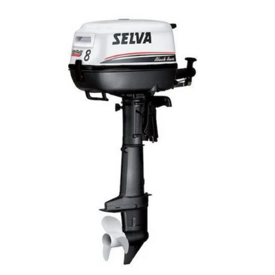 Selva Black Bass 8HP 4-Stroke Outboard Engine Short Shaft