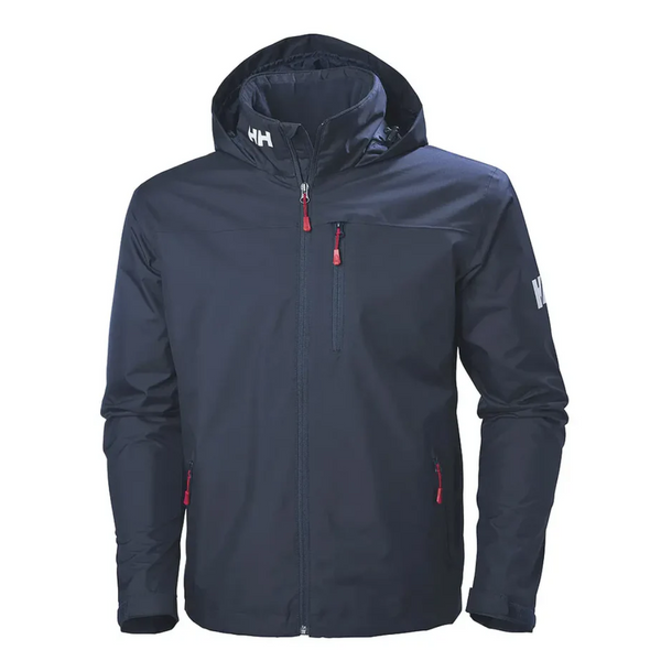 Helly Hansen Crew Hooded Mid Layer Jacket Navy