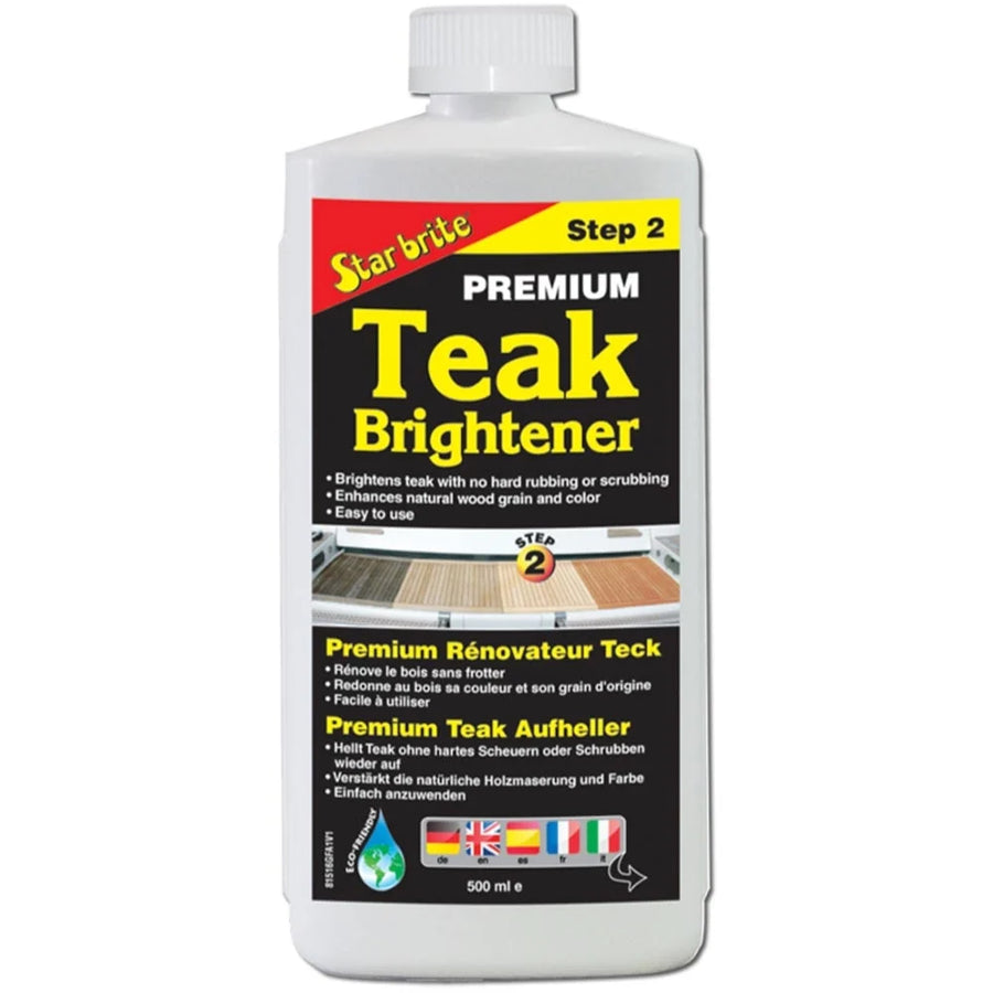 Starbrite Teak Brightener Step 2