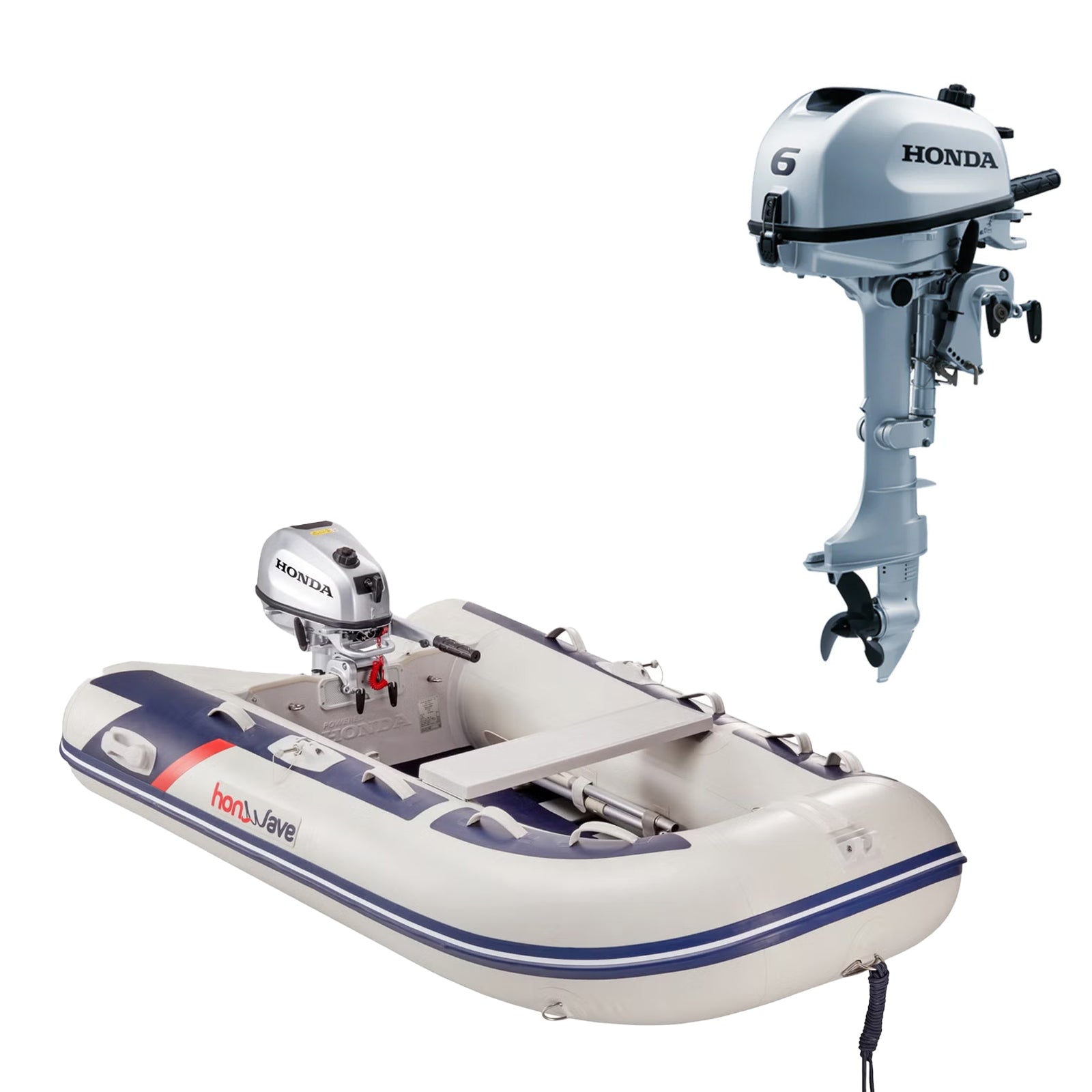 T25-SE plus BF6 SHNU short leg 4-stroke engine.