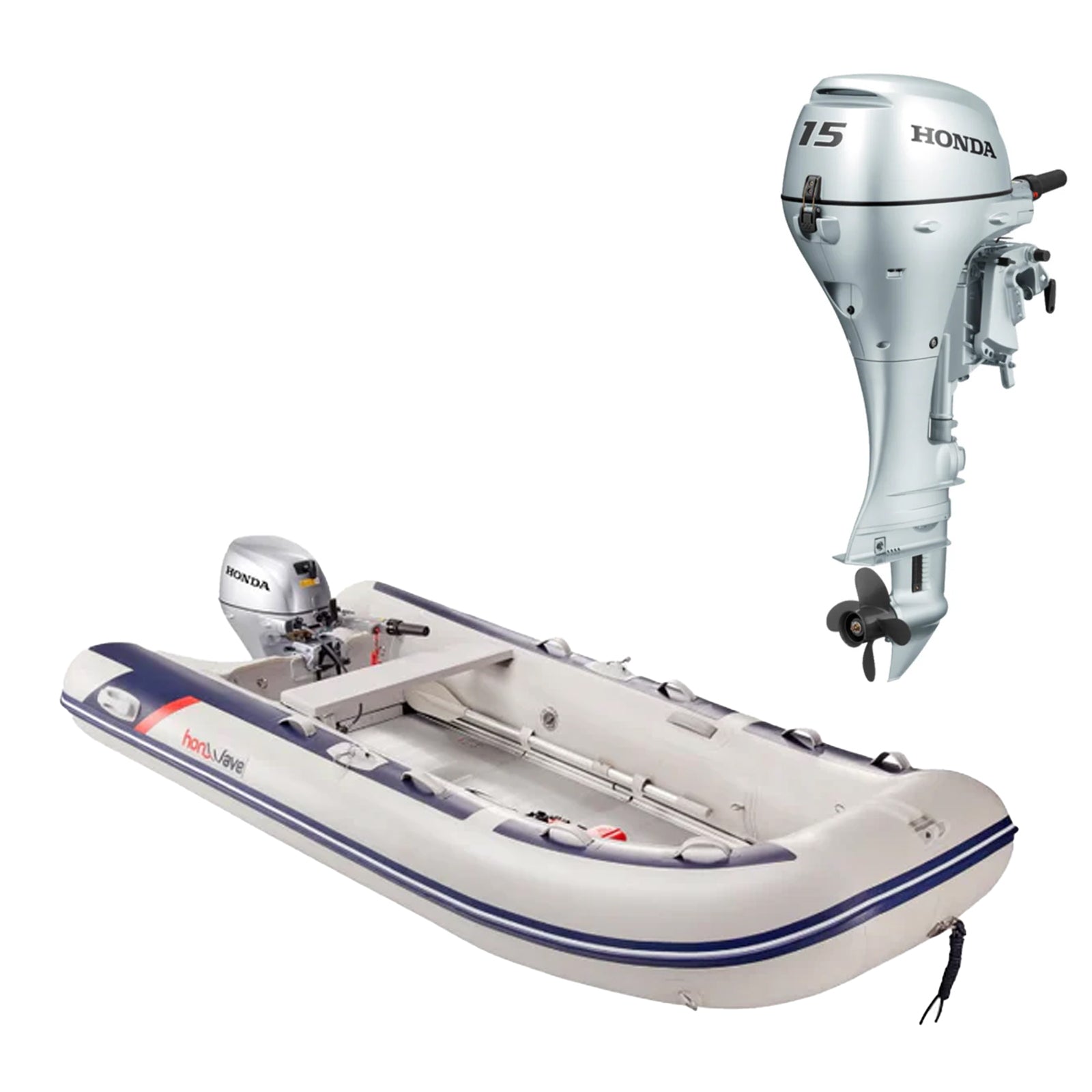 Honda T35-AE plus BF15 SHU short leg 4-stroke engine