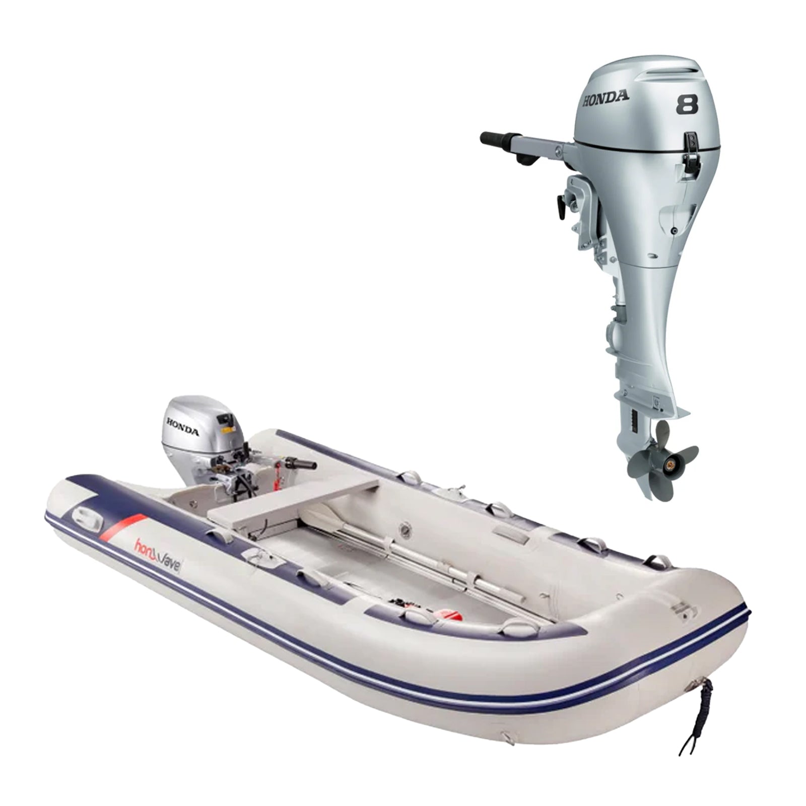 T35-AE plus BF8 SHU short leg 4-stroke engine.