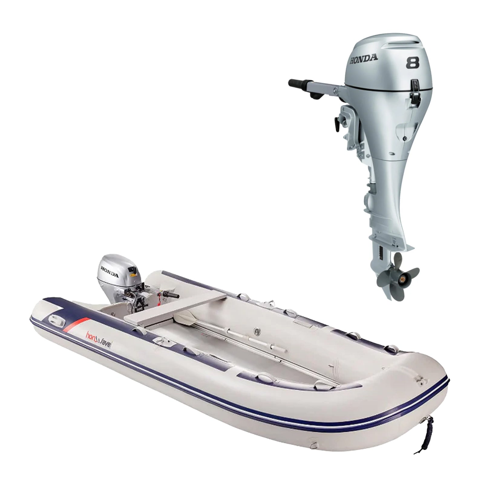 T40-AE plus BF8 SHU short leg 4-stroke engine.