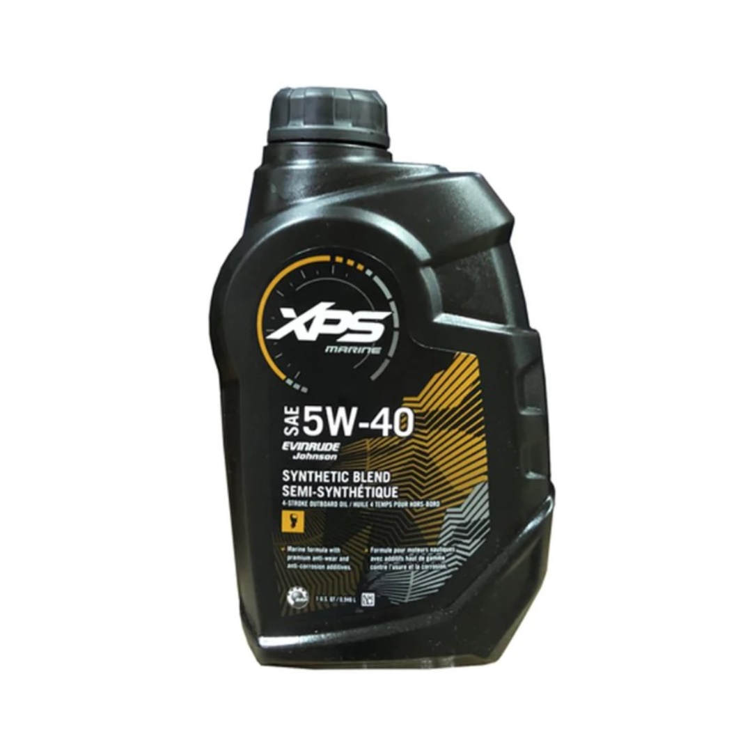 Evinrude XPS Marine 5W-40 Semi-Synthetic 4-Stroke Engine Oil 946 ml