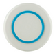 Palm Sorona Non-Slip Bowl -White w Vivid Blue Non Slip