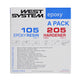 WEST SYSTEM A Pack - 105/205