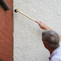 Striker Dog Leg Paint Brush with 2" Head and 24" Handle
