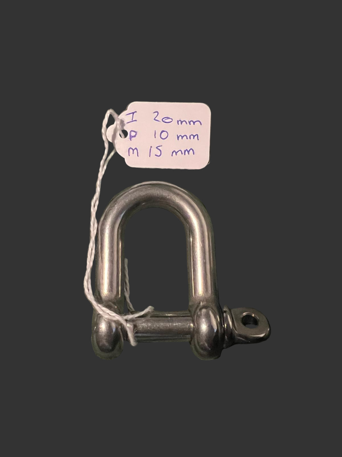 Stainless Steel Dee Shackle