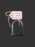 316 A4 Stainless Steel Wide Jaw Dee Shackle