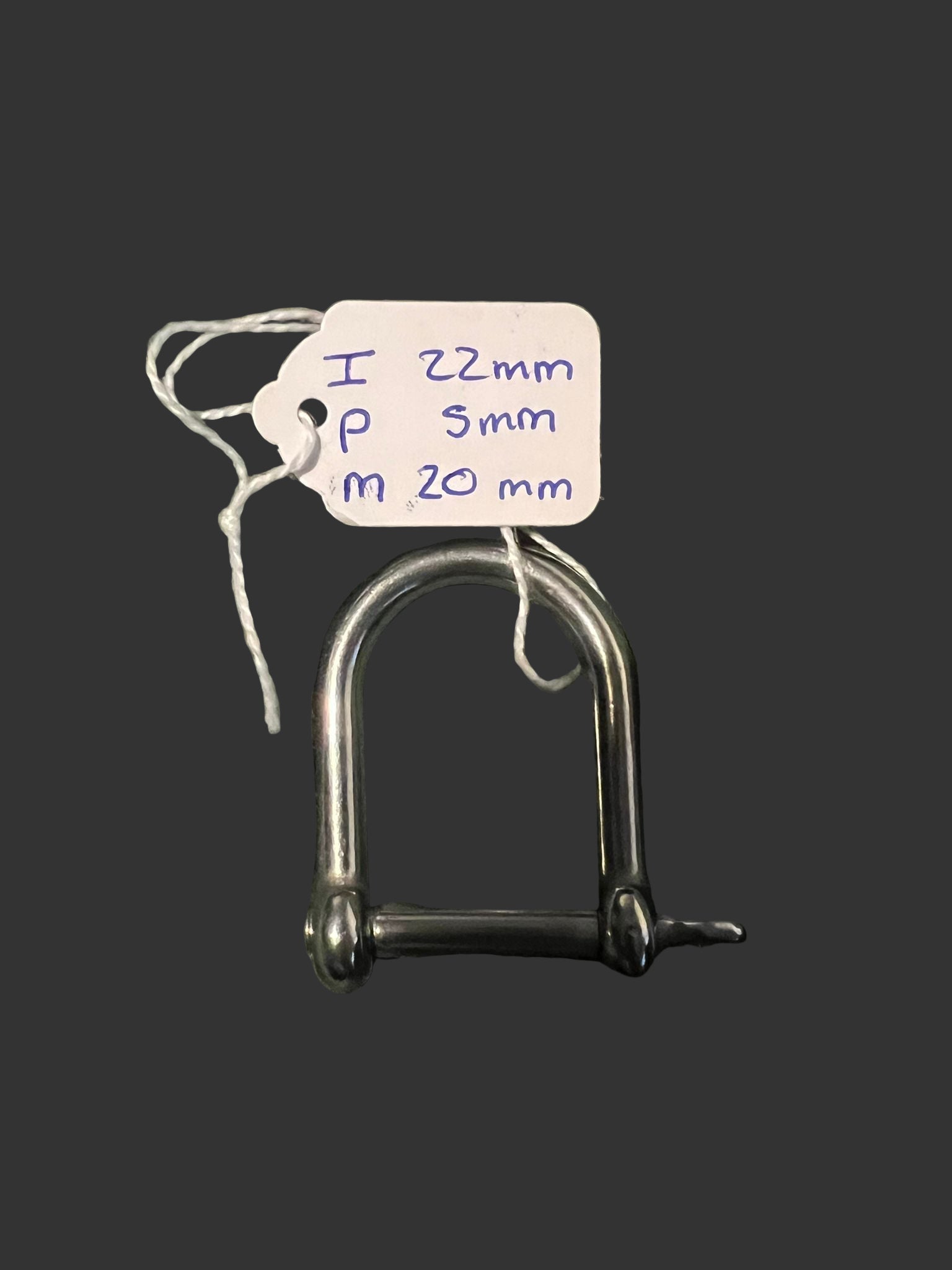 316 A4 Stainless Steel Wide Jaw Dee Shackle