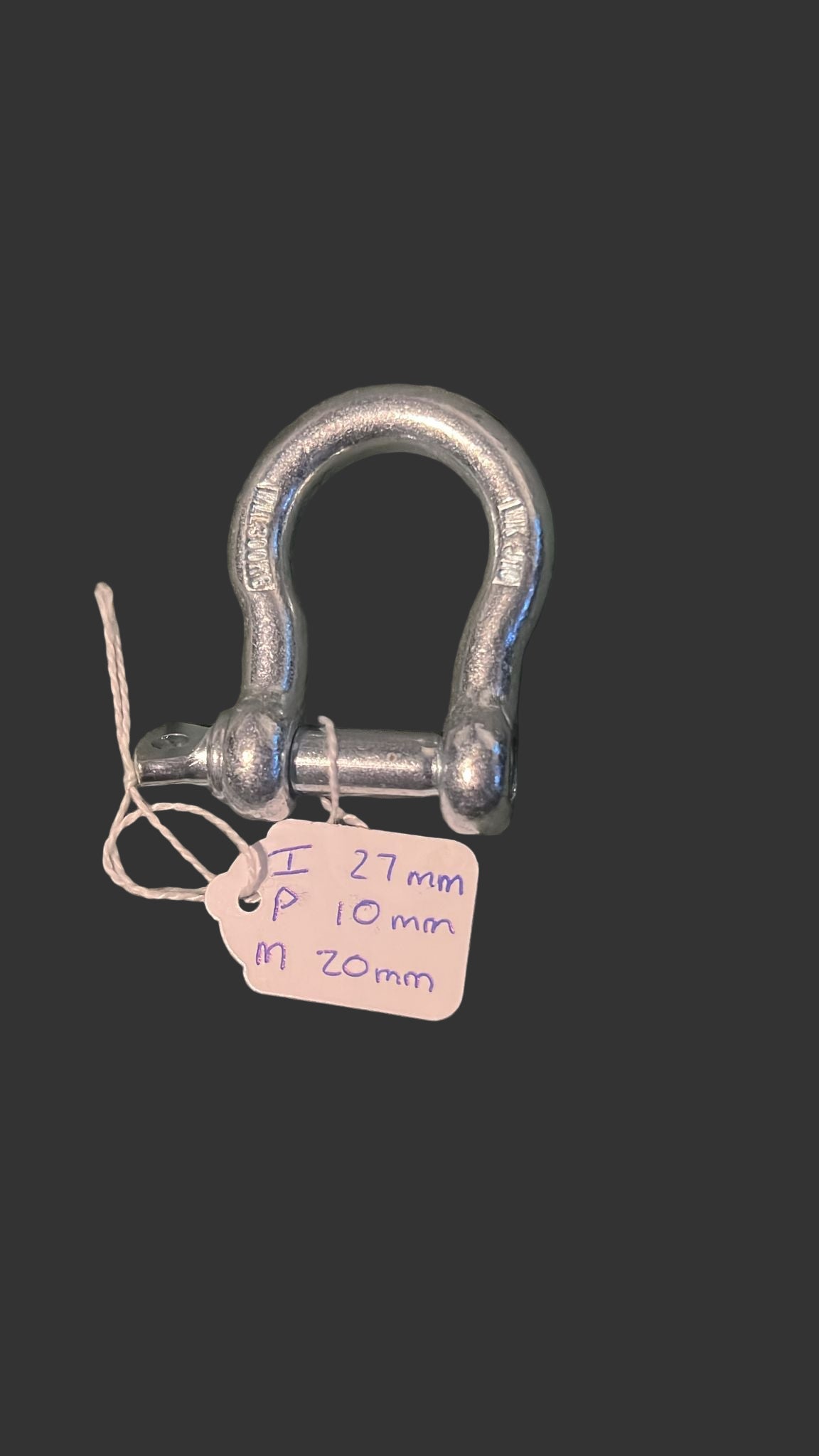 Galvanised Bow Shackle
