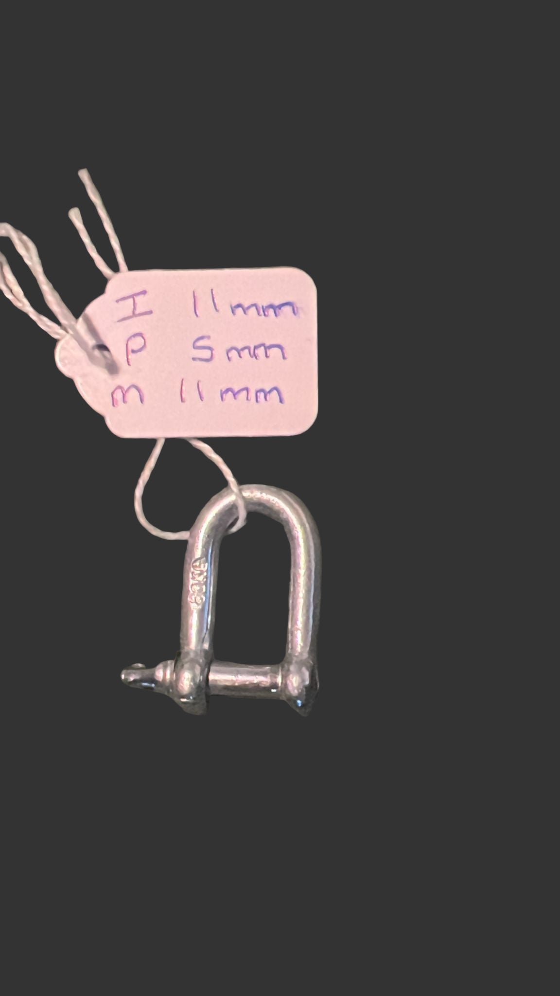 Galvanised Dee Shackle