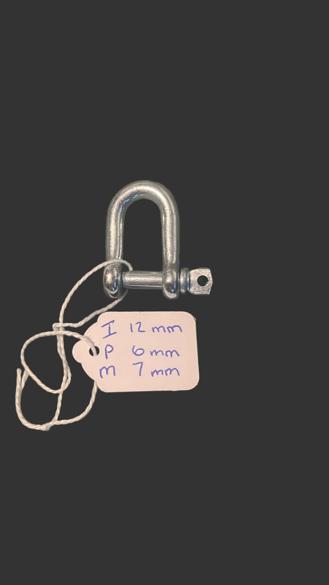 Galvanised Dee Shackle