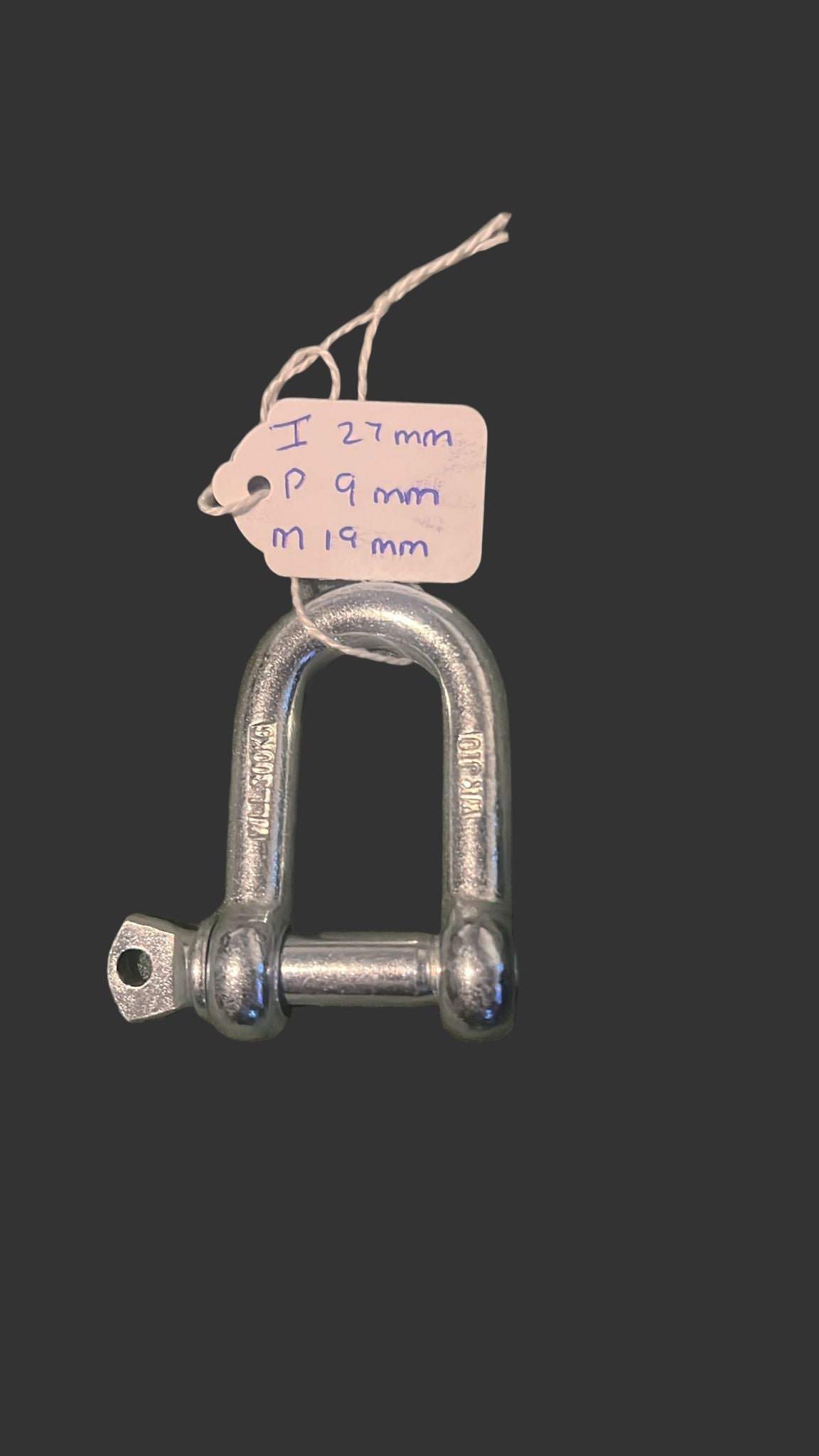 Galvanised Dee Shackle