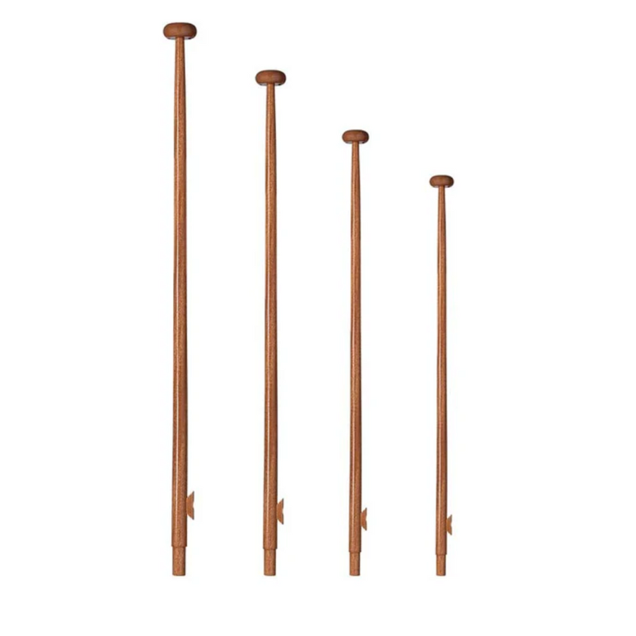 Lahna Mahogany Premium Flag Poles with Cleats